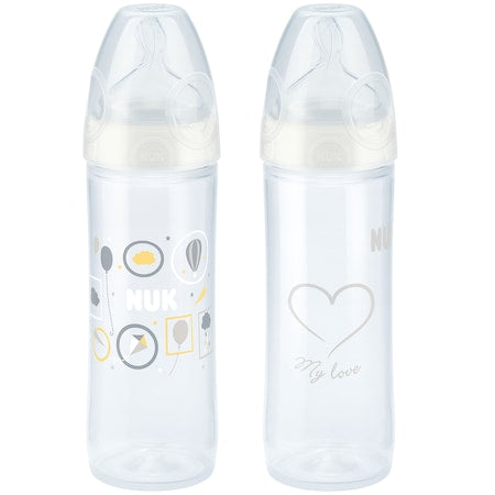 Nuk Classic Baby Feeding Bottle Set of 2 250ML Neutral Age 6
