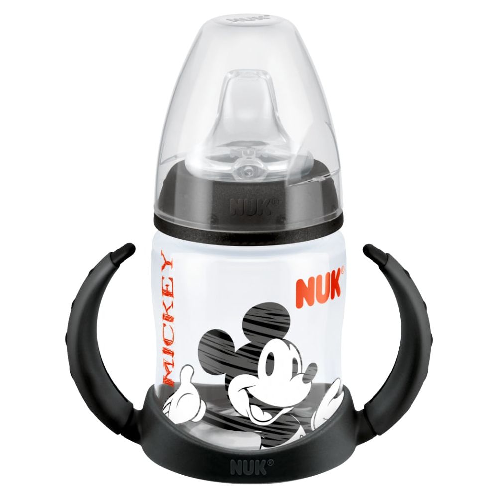 Nuk Mickey Mouse Learner Bottle Assorted 150ML Age- 6 Months to 18 Months