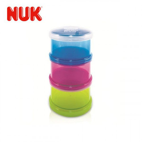 NUK Stackable Food Pots Multicolour