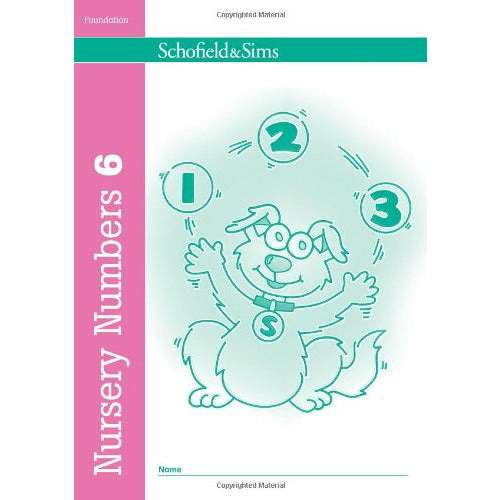 Nursery Numbers Book 6