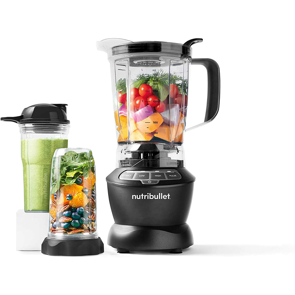 NutriBullet NBC-0910B Full-sized Blender Combo 1000W - Dark Grey