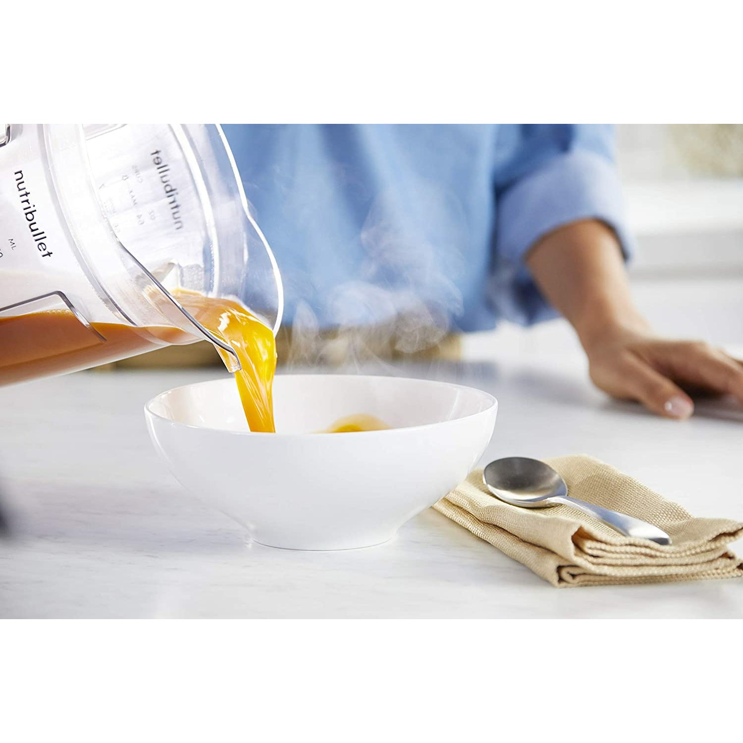 NutriBullet NBC0910B Fullsized Blender Combo 1000W Dark Grey Peekaboo