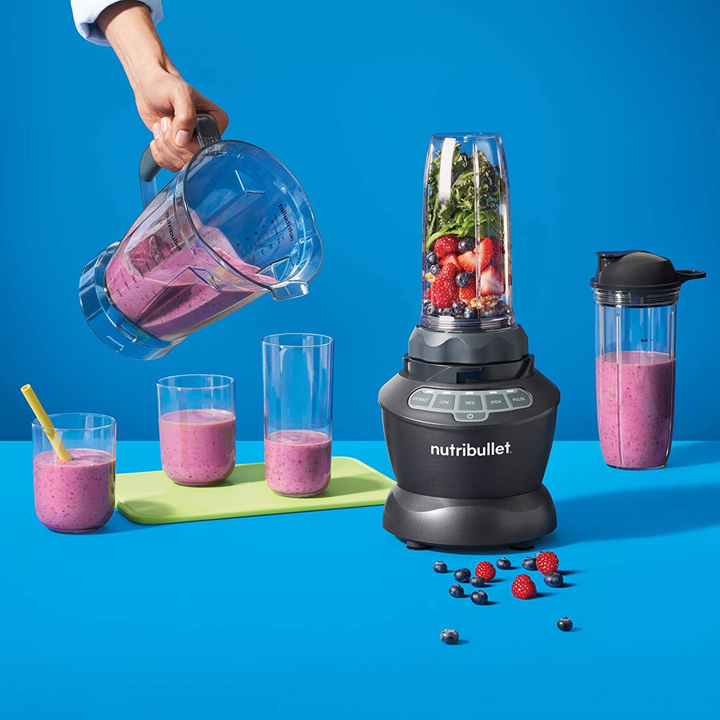 NutriBullet NBC-1110A Blender Combo - 1200W Grey