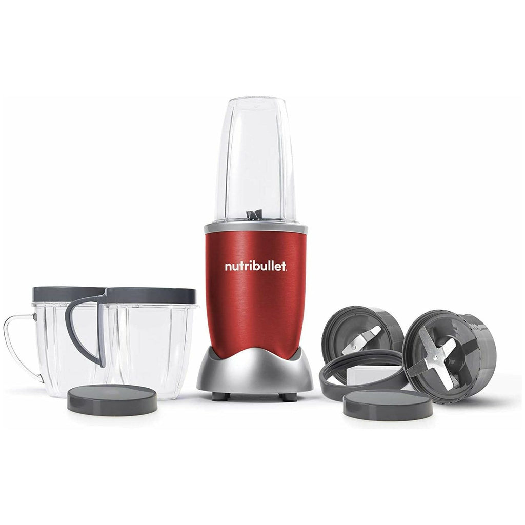 NutriBullet NBR-1212R Red Blender 12 Piece Set