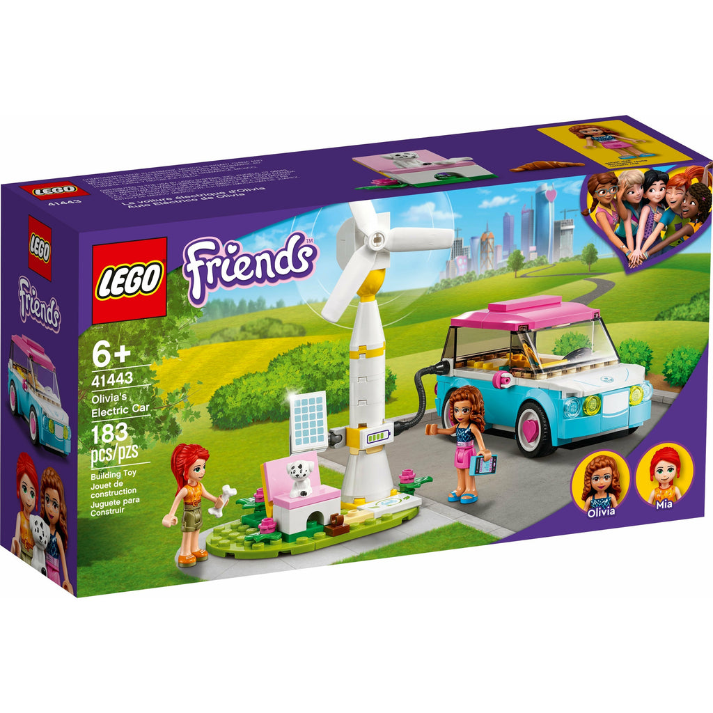 Lego Friends Olivia'S Electric Car Building Set 6Y+