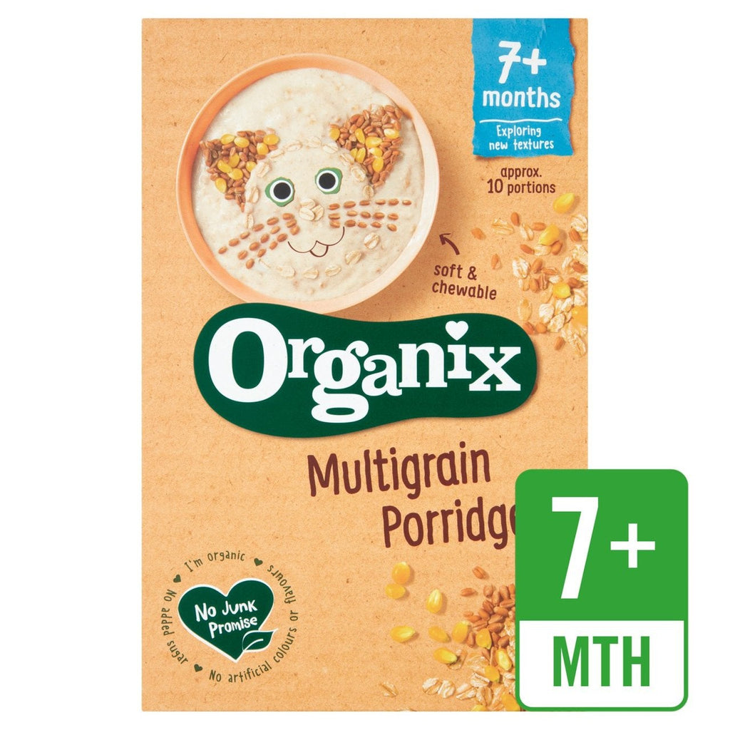 Organix Cereals Stage-2 Multigrain Porridge 200g 4 Pack 7m+