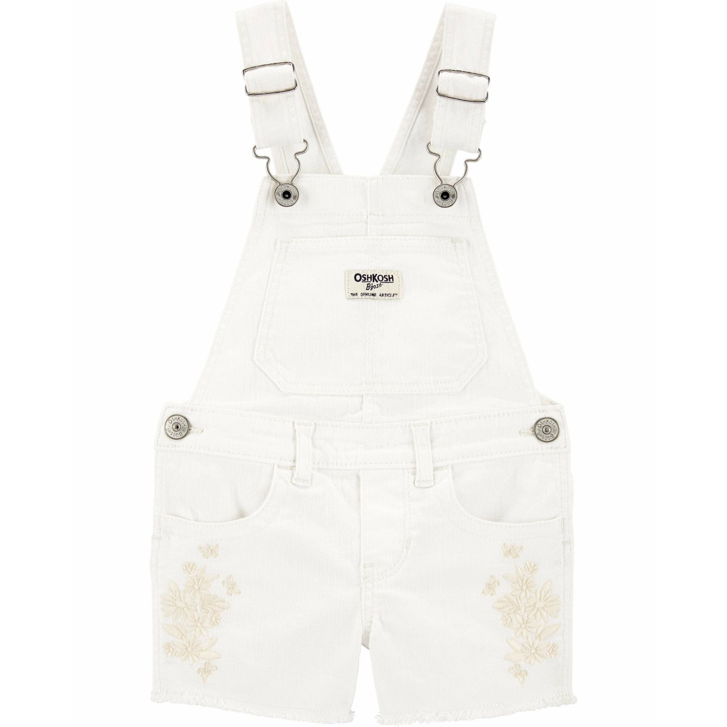 Girls white shortalls new arrivals