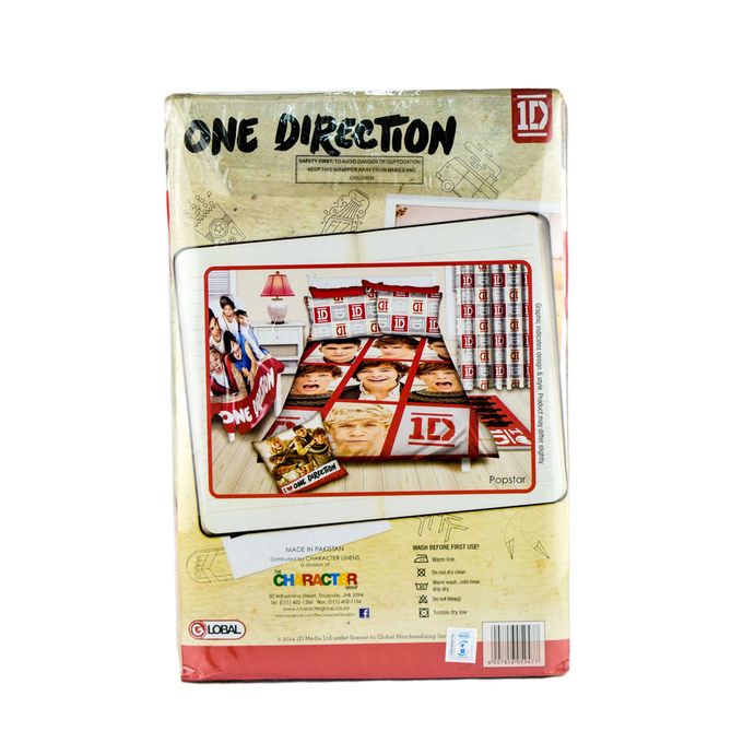 One Direction Single Duvet Cover Set
