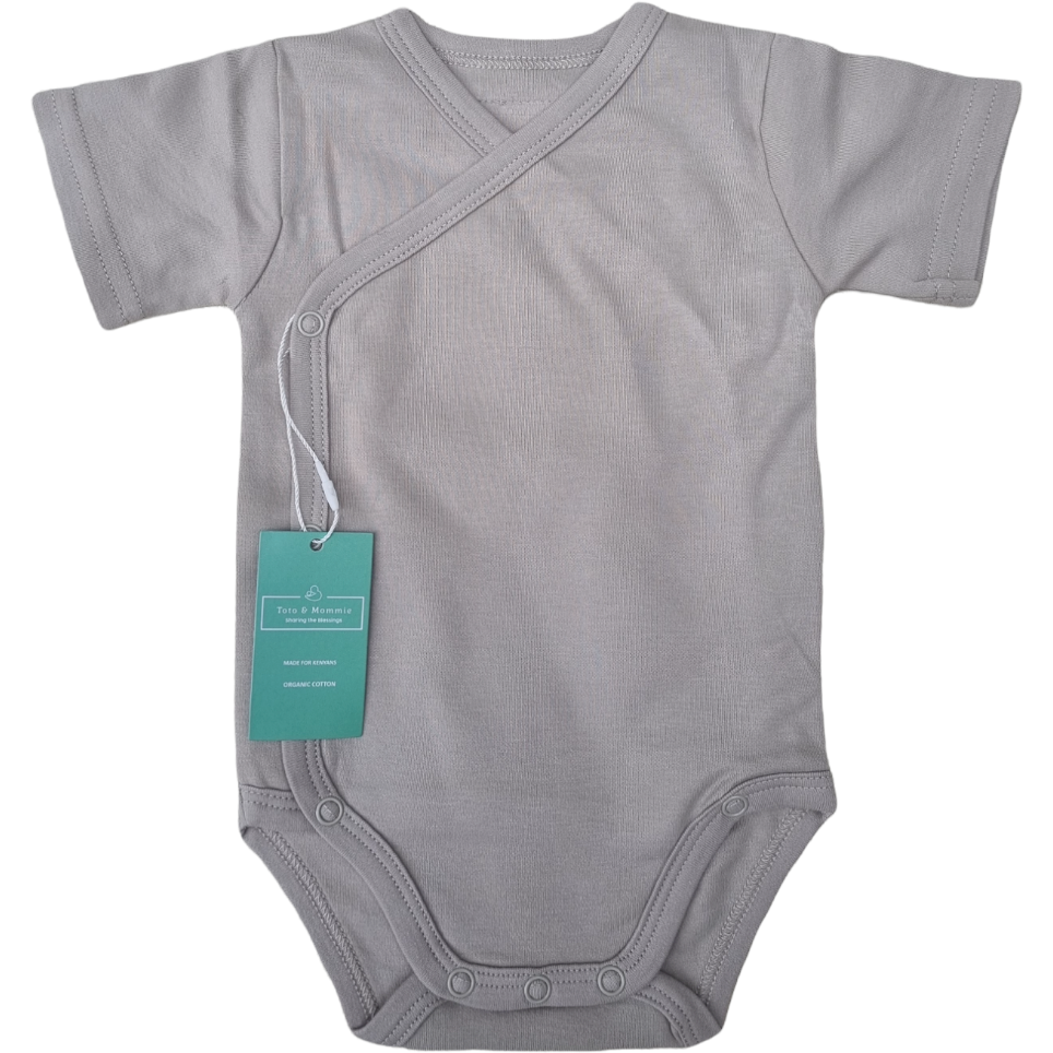 Toto & Mommie Organic Cotton Coconut Kimono Vest
