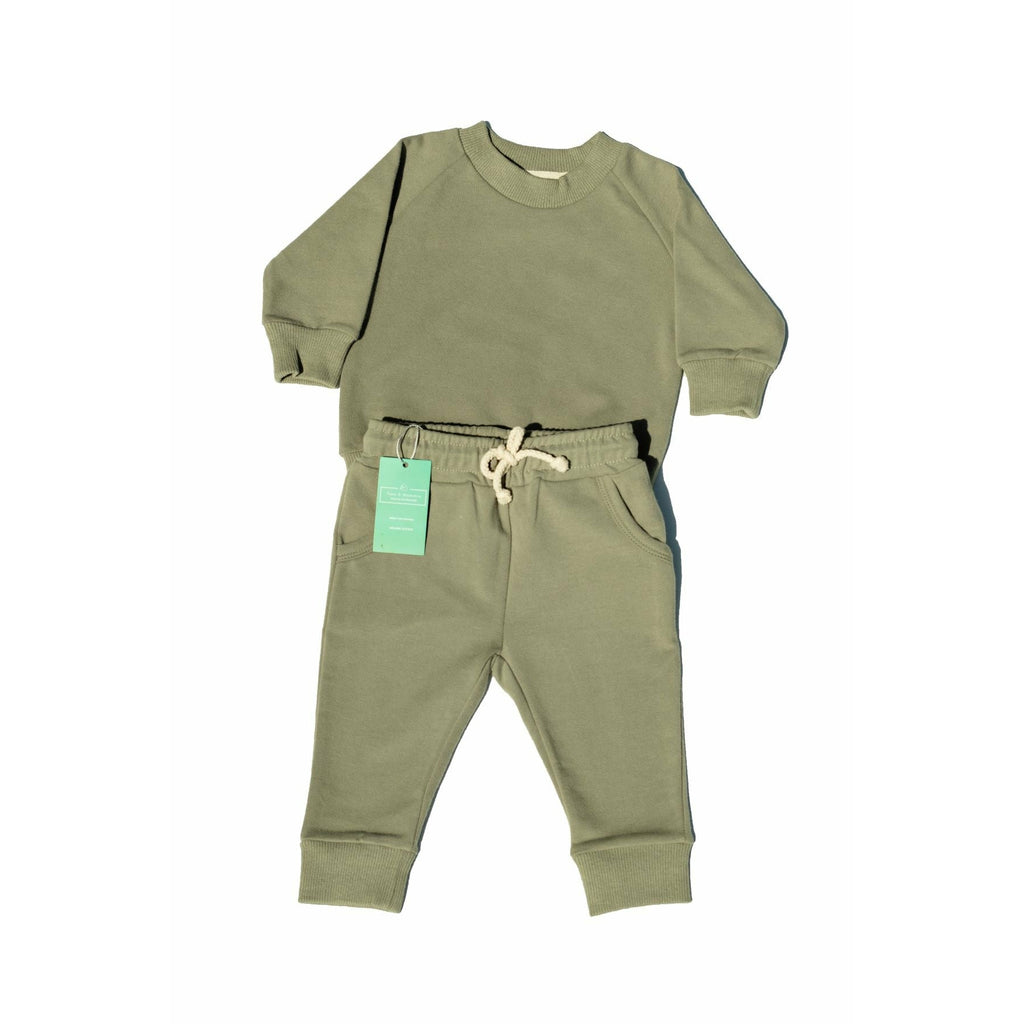 Organic Cotton Mint 2 piece sweats