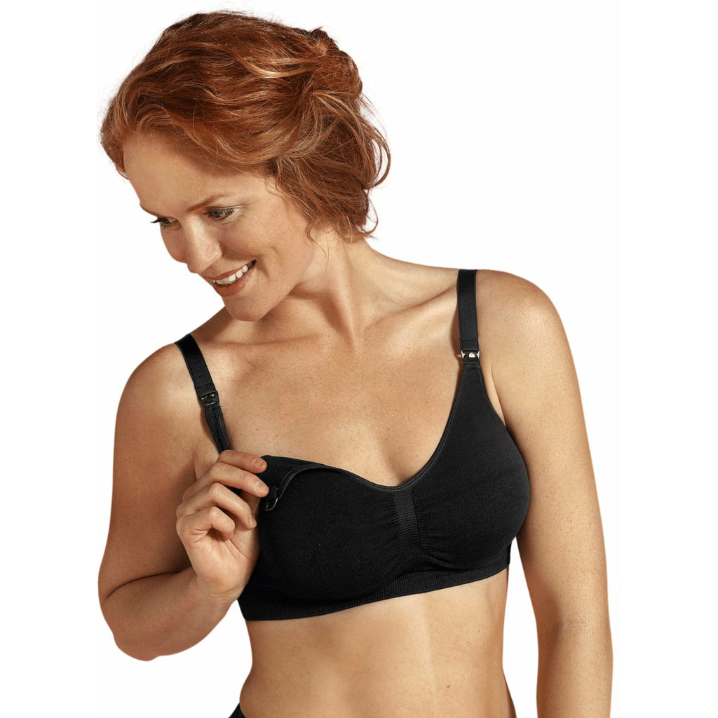 Carriwell Original Maternity & Nursing Bra - Black