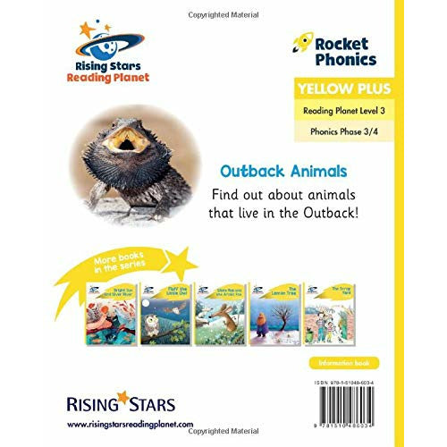 Outback Animals Yellow C Rocket Phonics