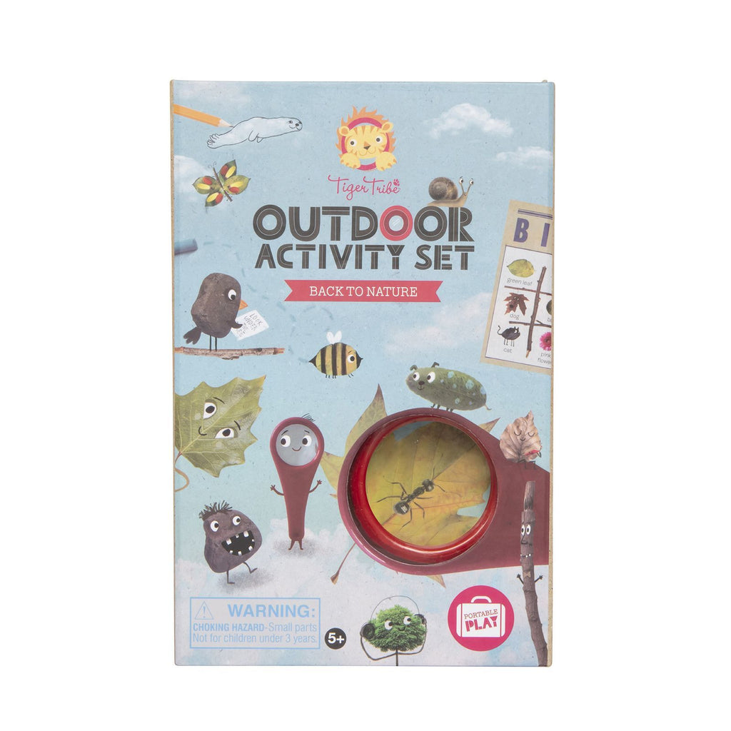Tiger Tribe Outdoor Activity Set - Back to Nature Age 5Y+