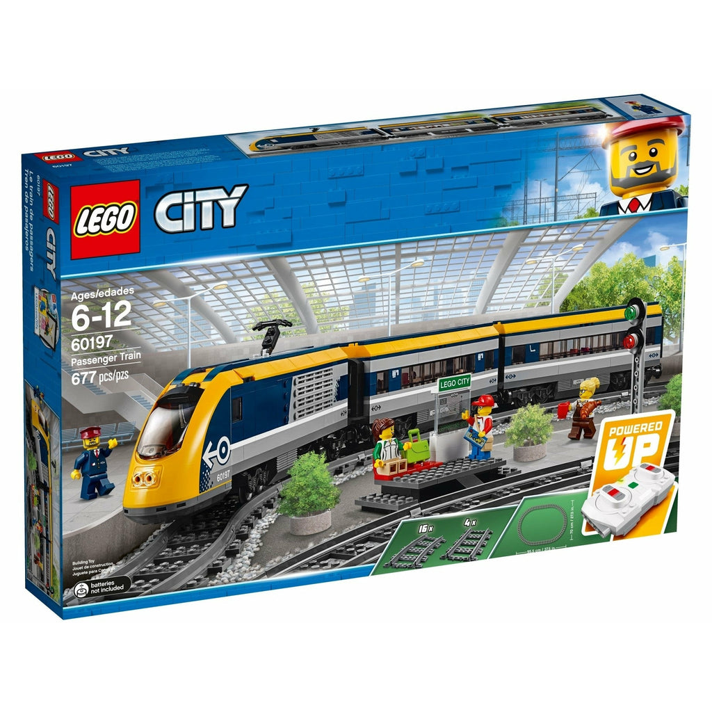 Lego City Passenger Train Building Set 6-12Y