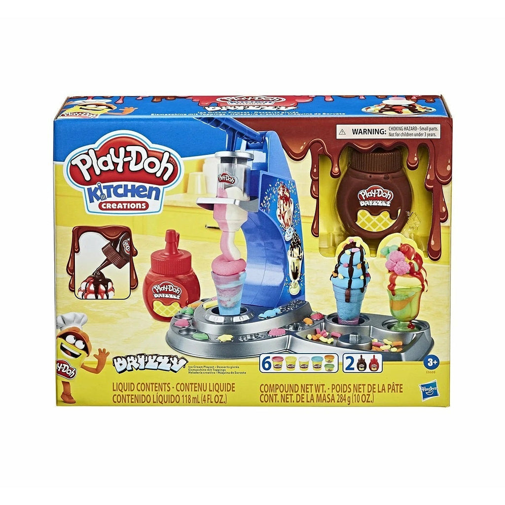 Hasbro Play-Doh Drizzy Ice Cream Playset 3Y+