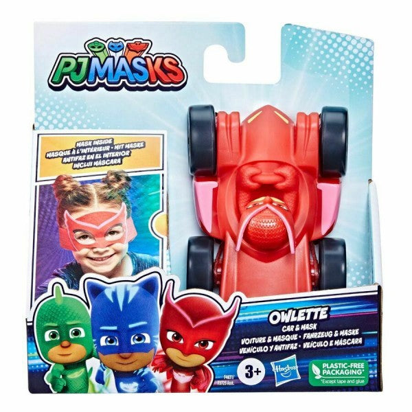 PJ Masks Owlette Car and Mask Red  Age- 3 Years & Above