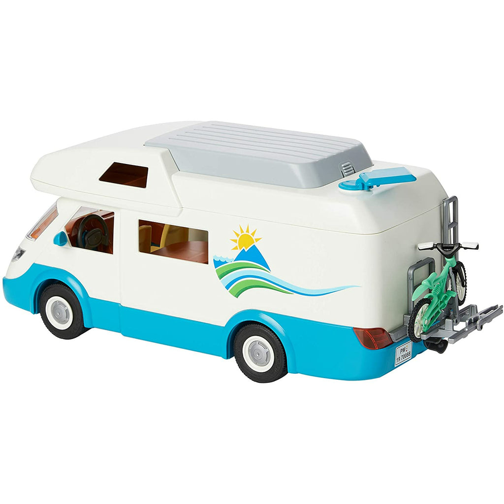 PLAYMOBIL Family Camper Vehicle Playset Age 4Y+