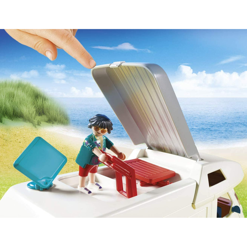 PLAYMOBIL Family Camper Vehicle Playset Age 4Y+