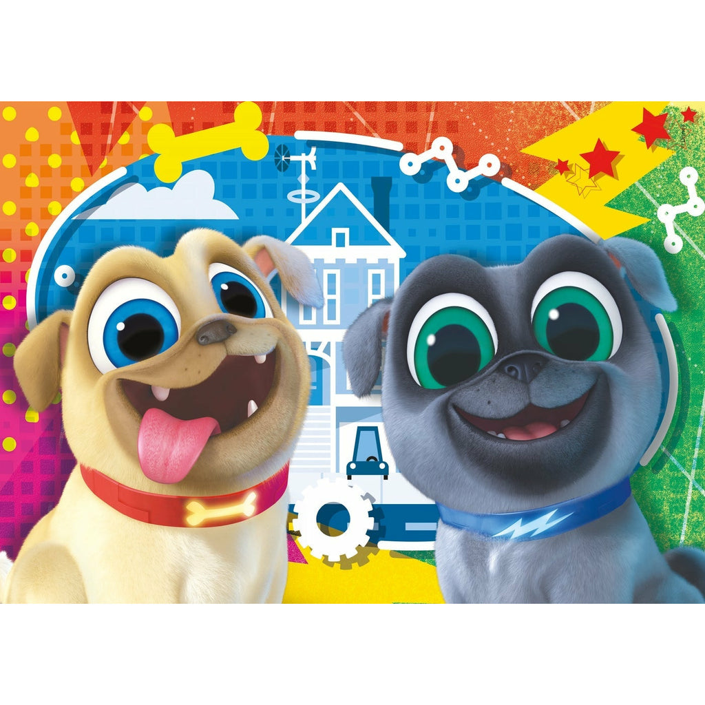 Disney Puppy Dog Pals - 2x20 el. - Supercolor Puzzle