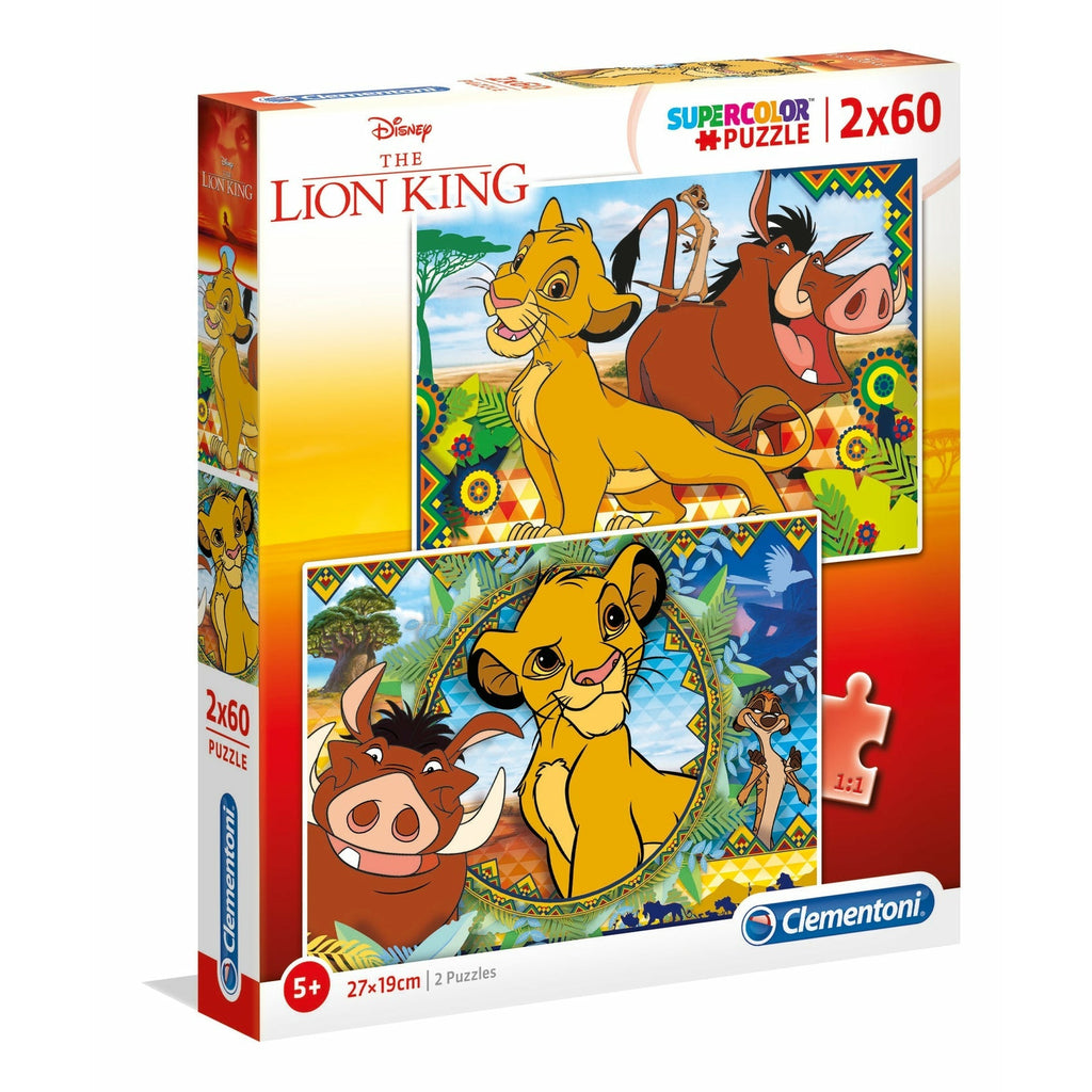 Clementoni Lion King 2019 Puzzle 2 x 60 Pieces 5Y+