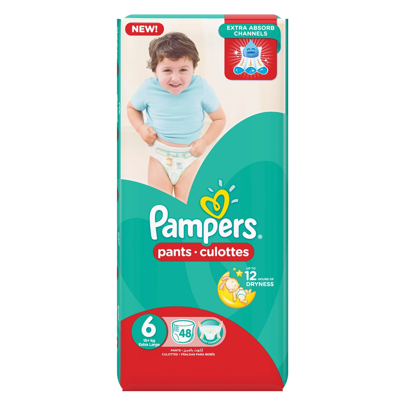 Pampers pants shop 6 jumbo pack