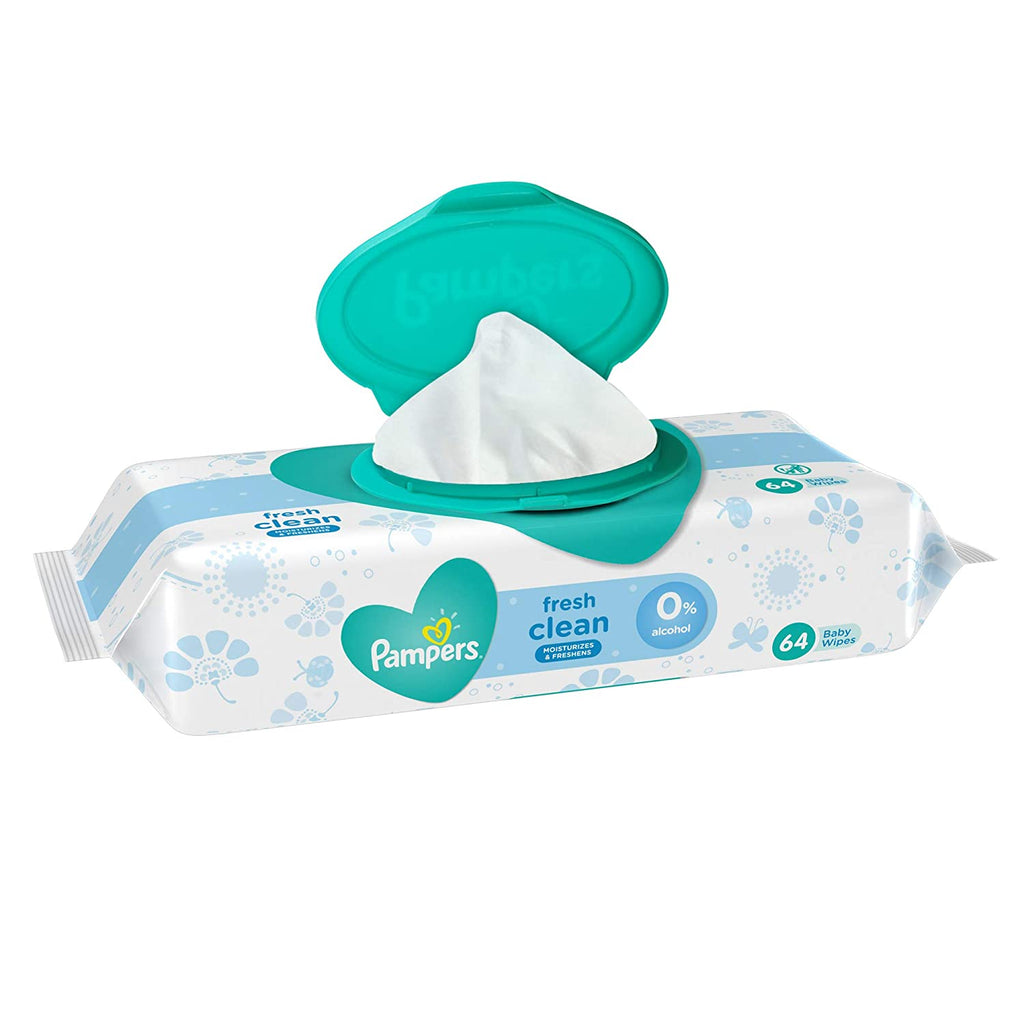 Pampers Baby Wipes Fresh 64 Sheets