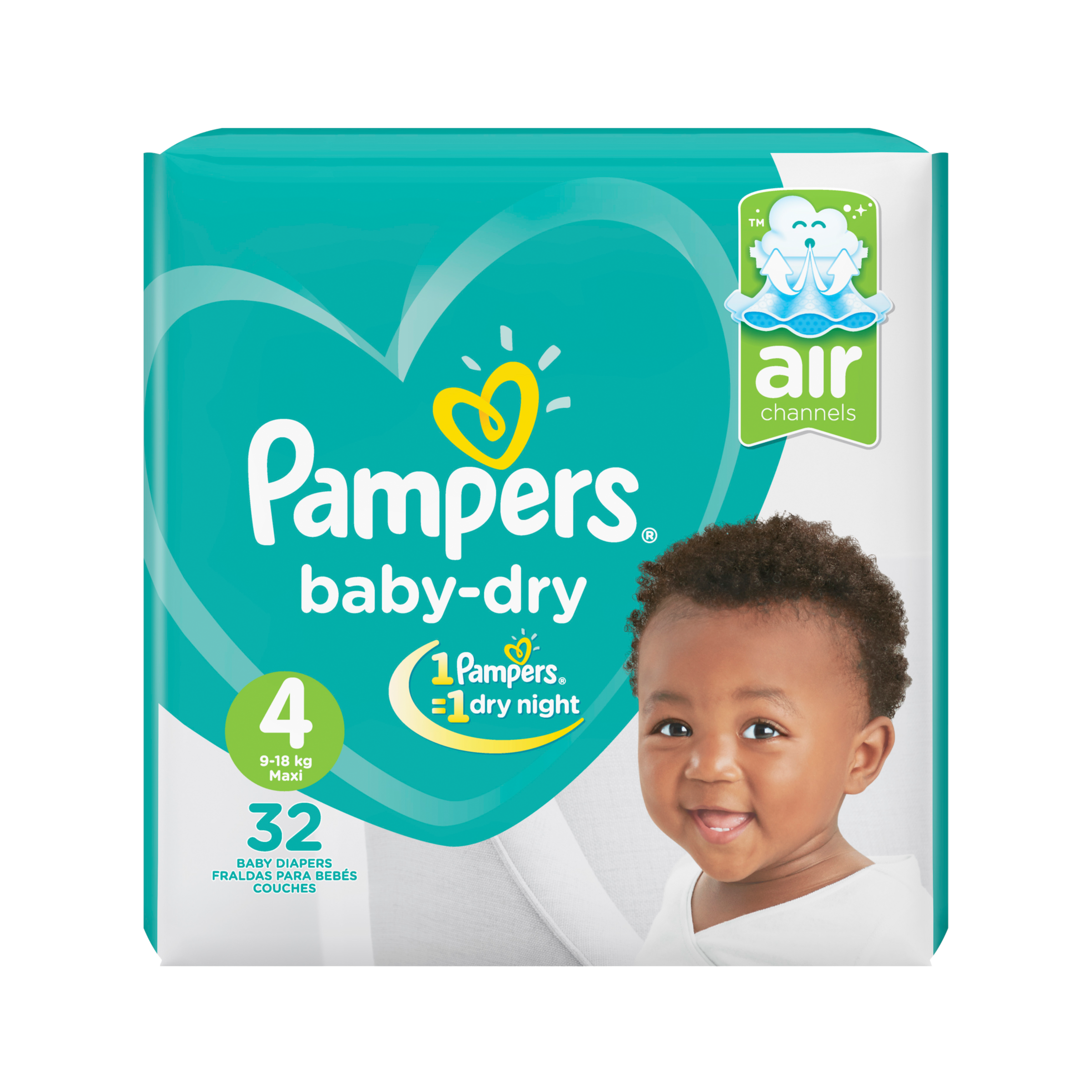 Pampers air store size 4