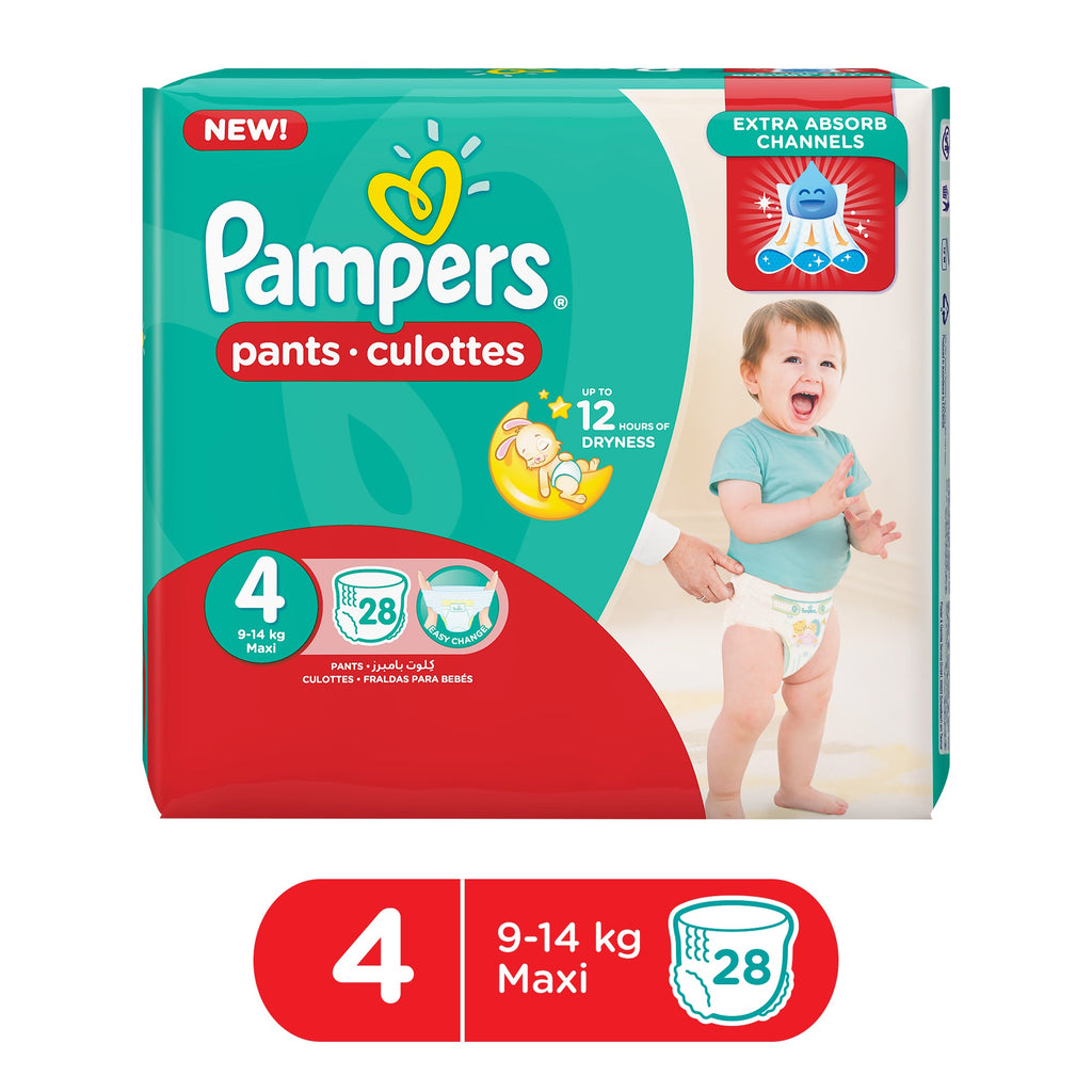 Pampers Pants Size 4 Junior 28 Pack