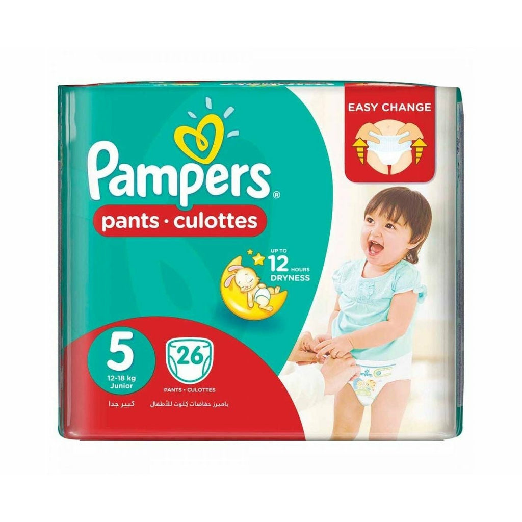 Pampers Pants Size 5 Junior 26 Pack