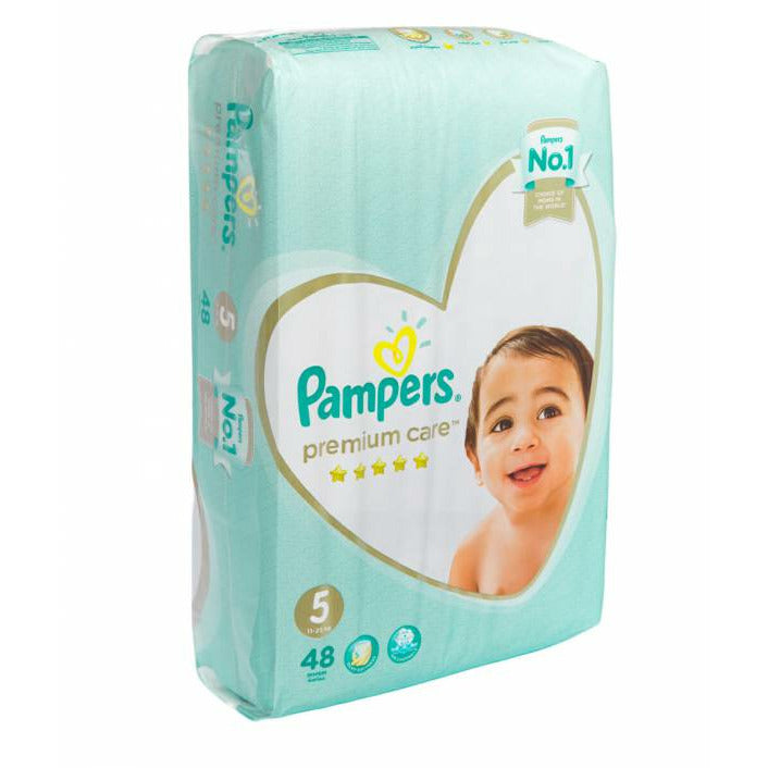 Pampers Premium Care Daipers Size-5 48 Pieces 11-25kg
