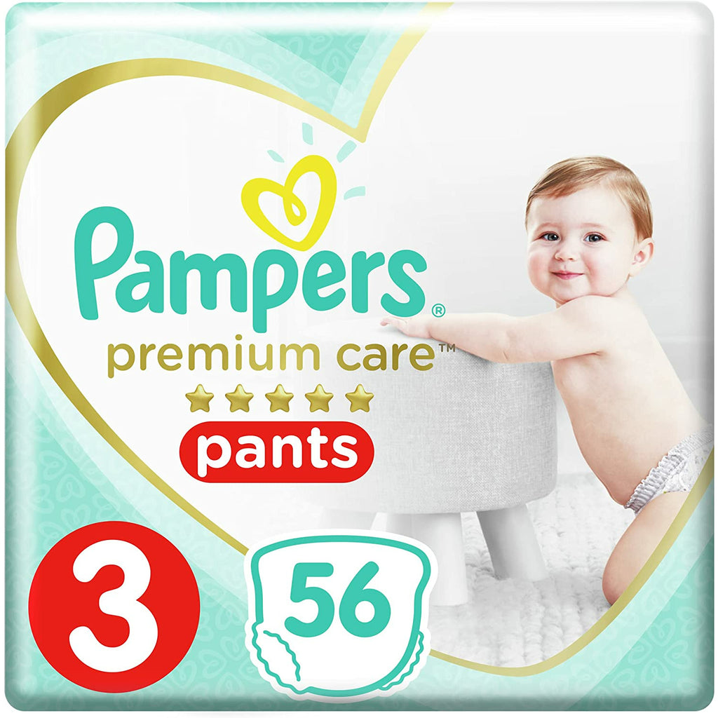 Pampers Premium Care Pants  Size-3  56 Pieces 6-11kg