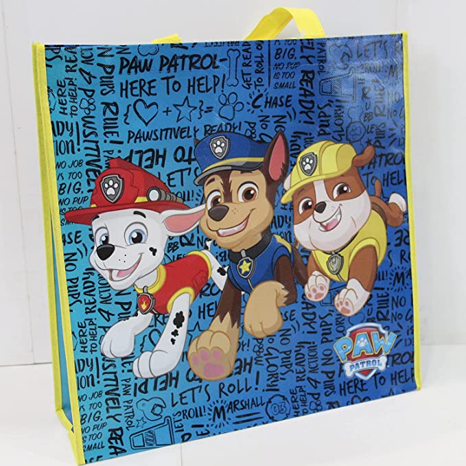 Paw patrol shopping bag new arrivals