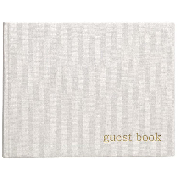 Pearhead Baby Shower Guest Book Grey Age-Newborn & Above
