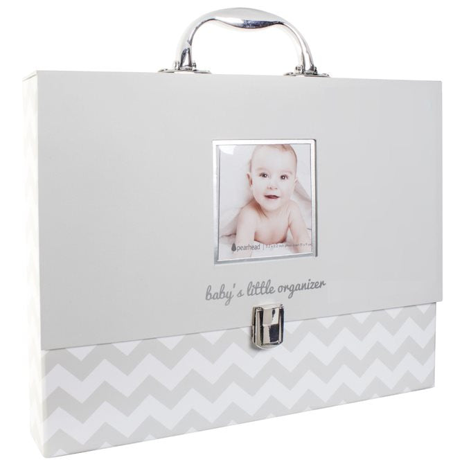 Pearhead Baby's Little File Organizer Grey Age-Newborn & Above