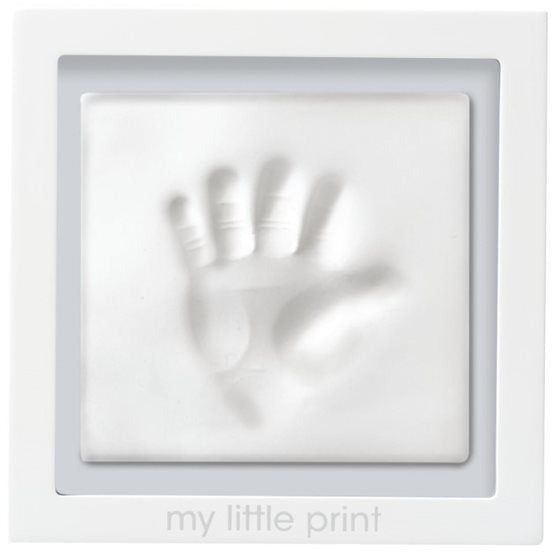 Pearhead Babyprints Clay Keepsake Frame "My Little Prints" White Age-Newborn & Above