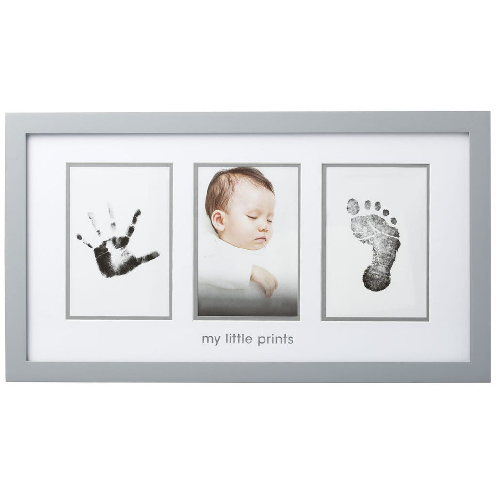 Pearhead Babyprints Photo Frame Grey Age-Newborn & Above