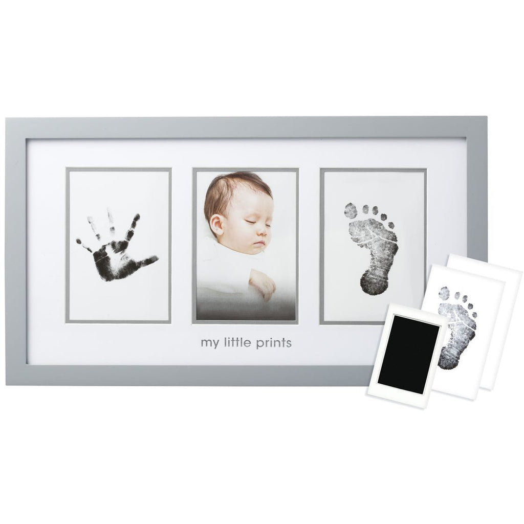 Pearhead Babyprints Photo Frame Grey Age-Newborn & Above