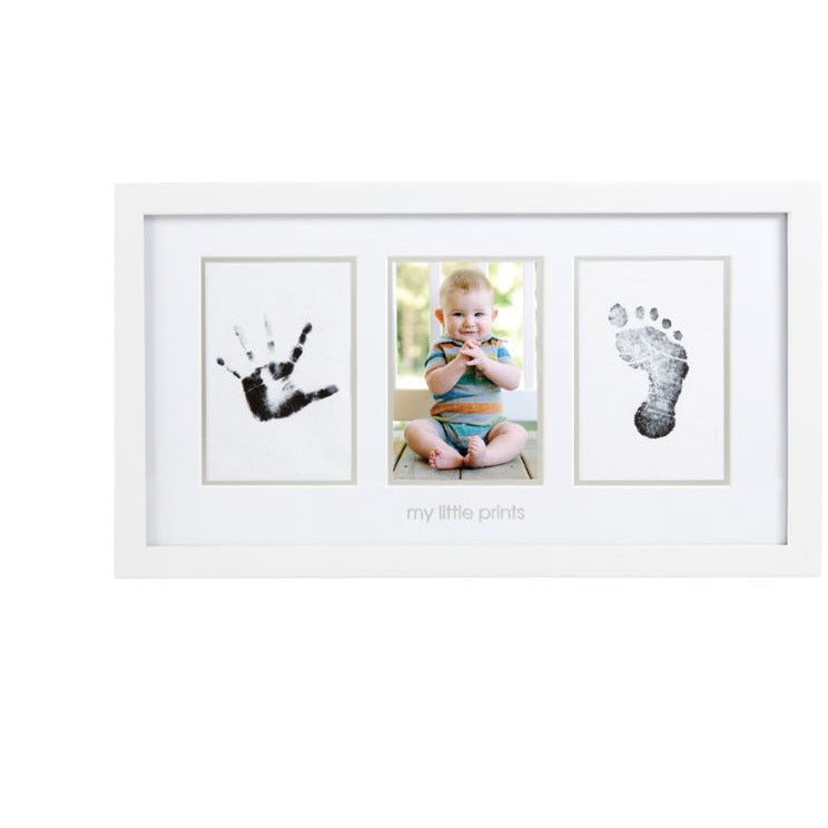 Pearhead Babyprints Photo Frame White Age-Newborn & Above