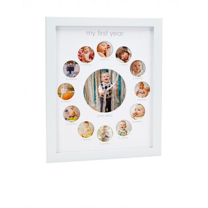 Pearhead First Year Circle Frame White Age-Newborn to 12 Months