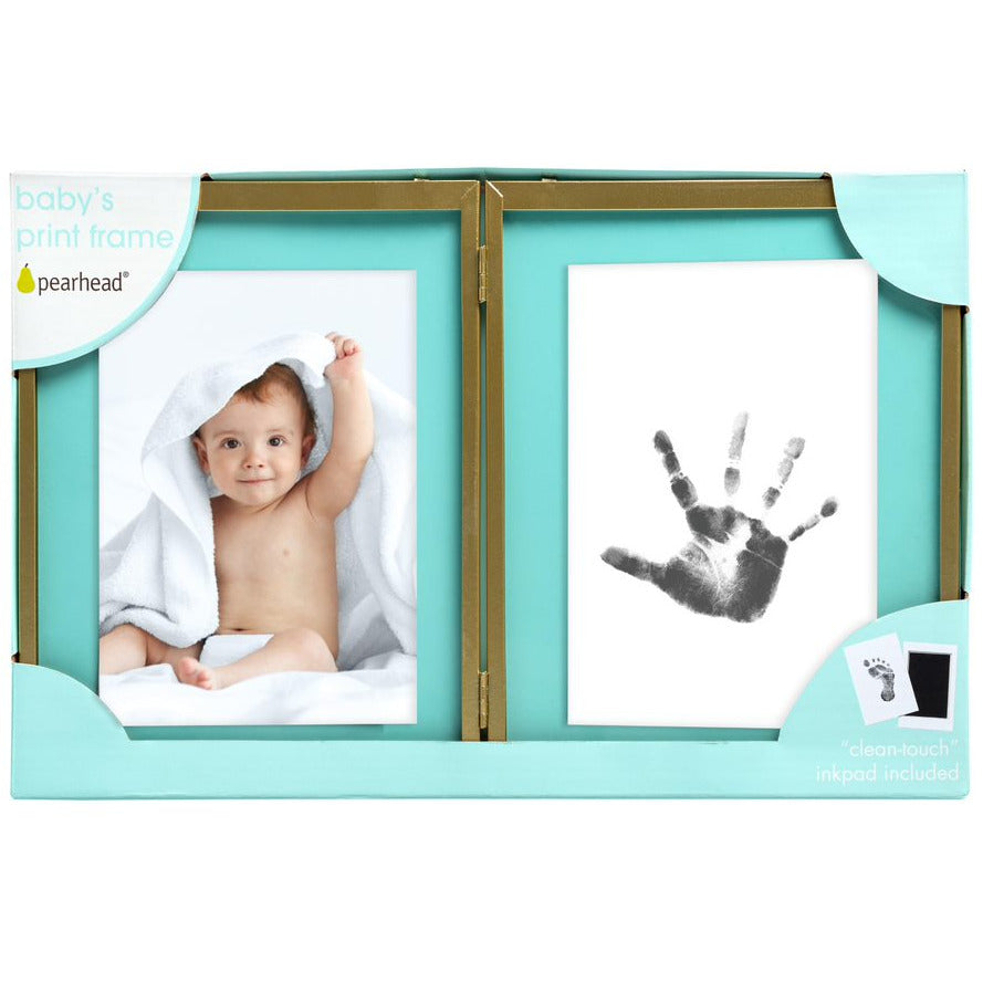 Pearhead Floating Print Frame Gold Age-Newborn & Above