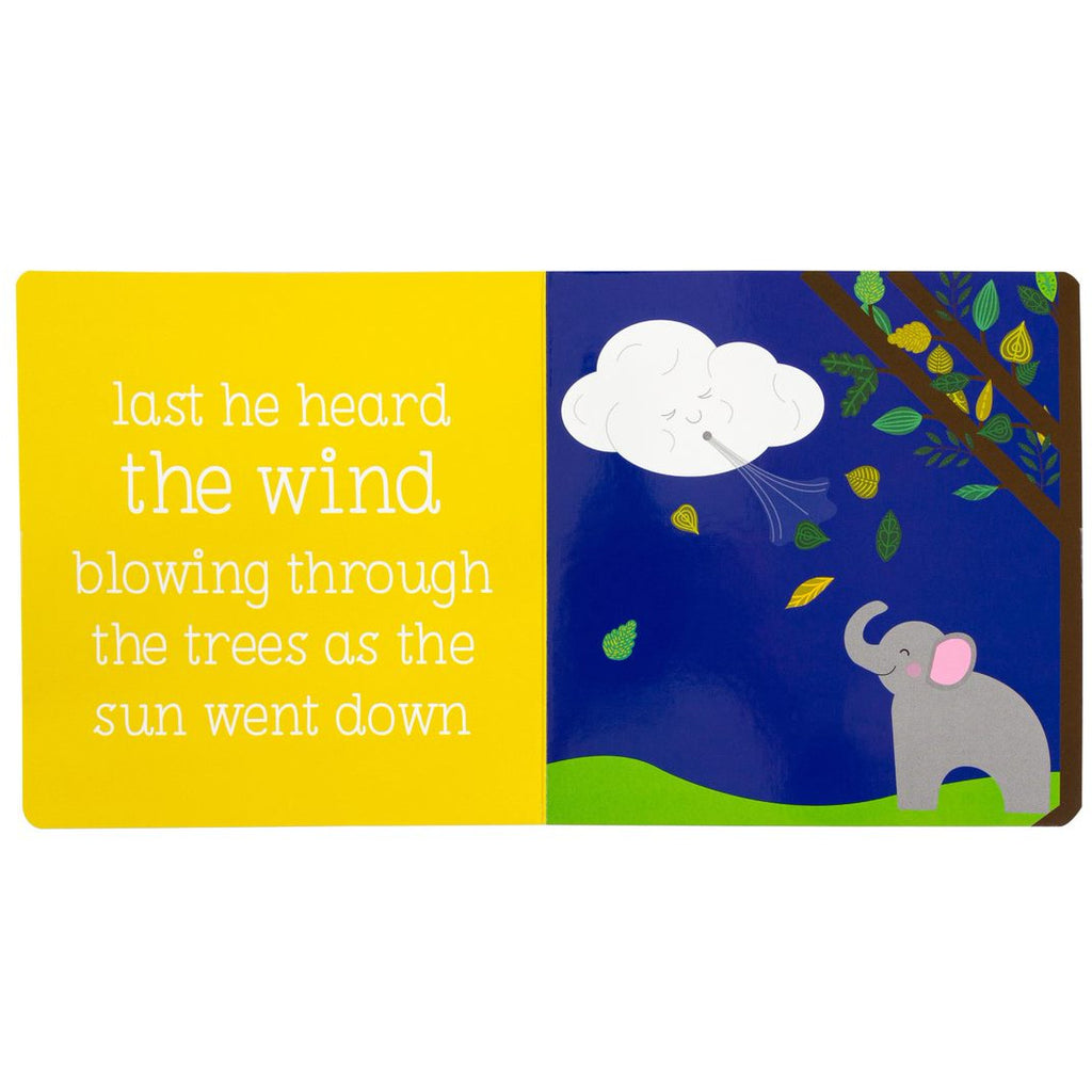 Pearhead Julius' Little Ears Board Book & Elephant Plush Toy Set Blue & Grey Age-3 Years & Above