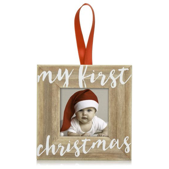Pearhead “My First Christmas” Wooden Ornament Age-Newborn & Above