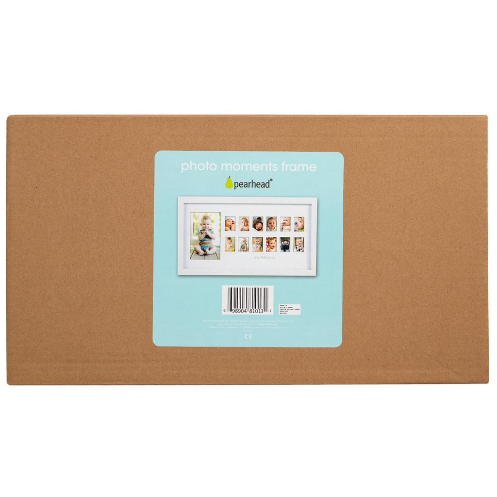 Pearhead Photo Moments Frame White Age-Newborn to 12 Months
