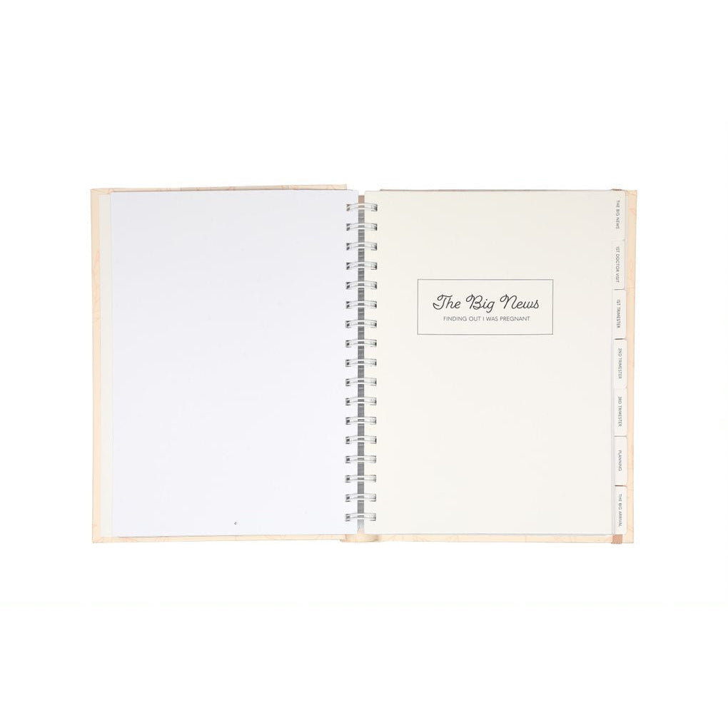 Pearhead Pregnancy Journal Blush Pink Age-Newborn & Above