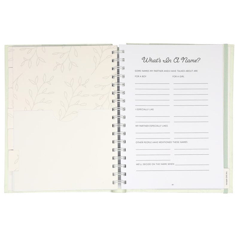 Pearhead Pregnancy Journal Sage Age-Newborn & Above