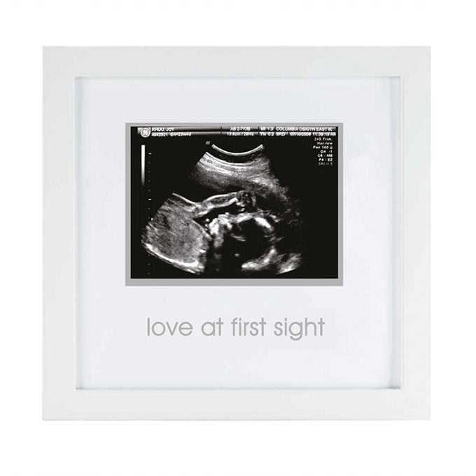 Pearhead Sonogram Frame Small White