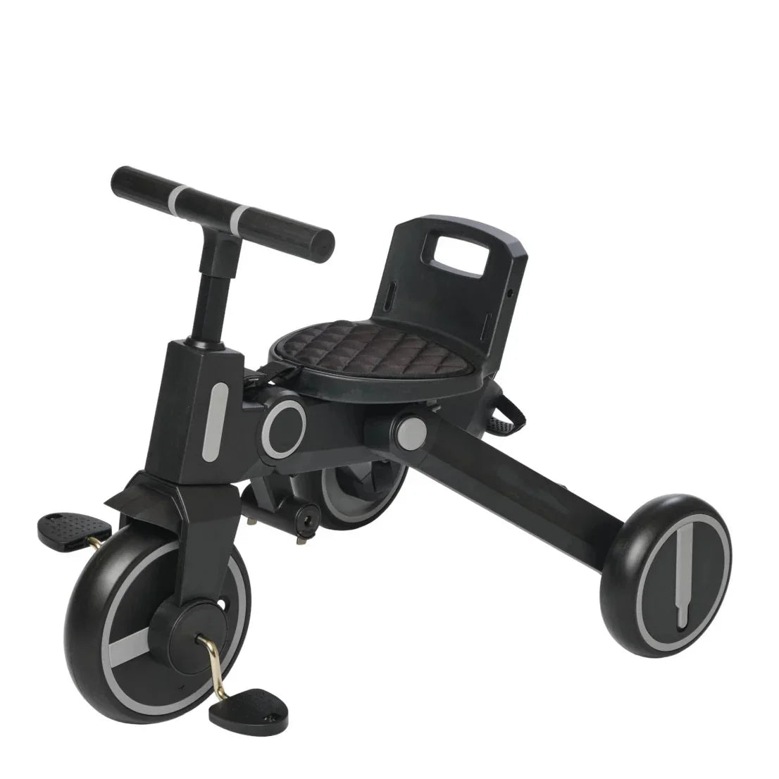 Peekaboo 3-in-1 Xplore Tricycle with Canopy Blue/Black Age- 18 Months to 5 Years