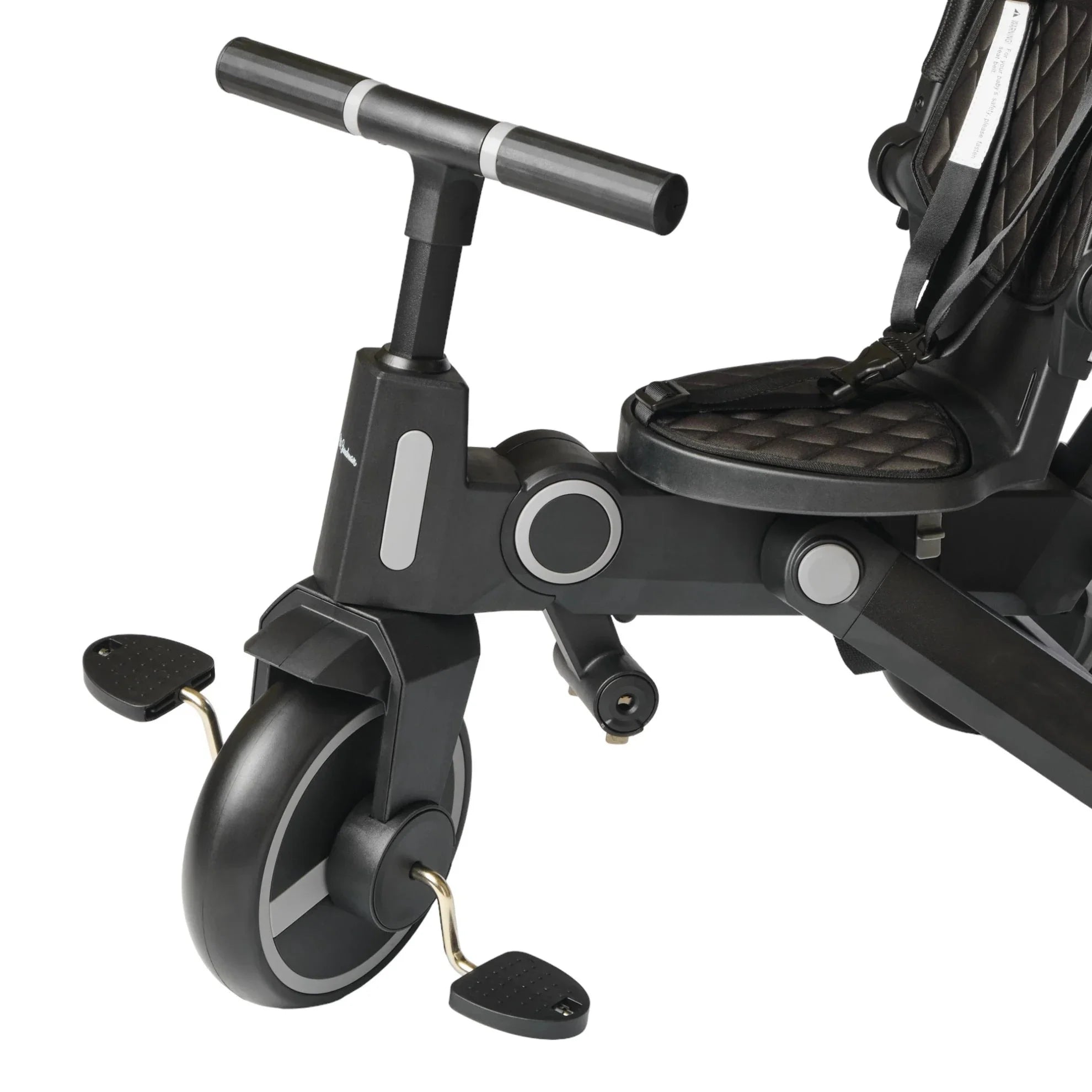 Peekaboo 3-in-1 Xplore Tricycle with Canopy Blue/Black Age- 18 Months to 5 Years