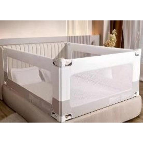 Peekaboo Baby/Child Safety Bed Rail 150 cm/ 1.5 Metres Grey Age- Newborn & Above