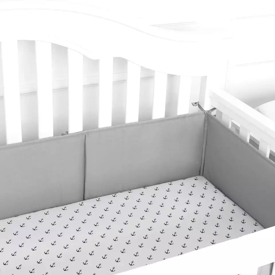 Bumper pads for solid back cribs online